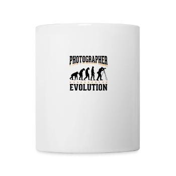 Evolution Photographer Photograph Fotograf - Tasse - Weiß - Vorne