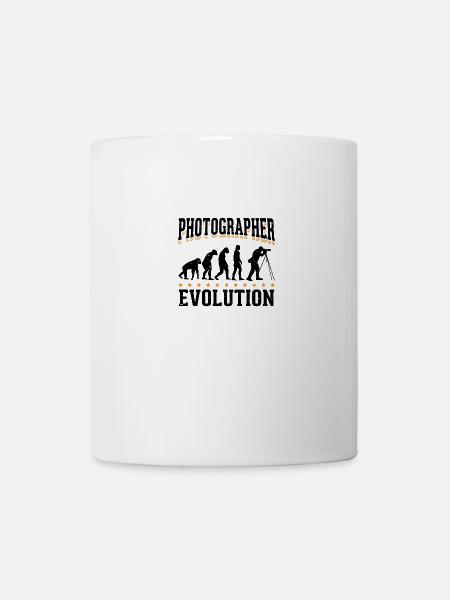 Evolution Photographer Photograph Fotograf - Tasse - Weiß