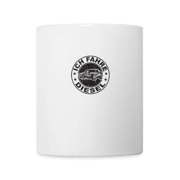 Ich fahre Diesel mit Liebe - Tasse - Weiß - Vorne