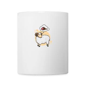 Carnivorous sheep - Mug - white - Front