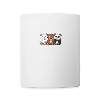 3 Bears 3 Bears Polar Bear Bear Panda - Mug - white - Front