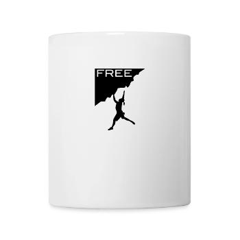 Free Climbing - Mug - white - Front