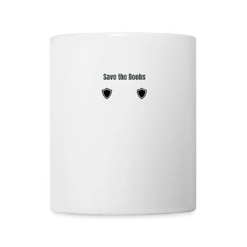 Seins Seins Save the Boobs Nu - Mug blanc - blanc - Devant