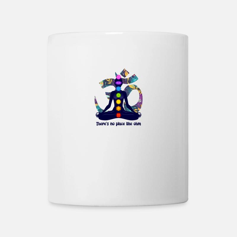 Ohm Yoga - Mug blanc - blanc