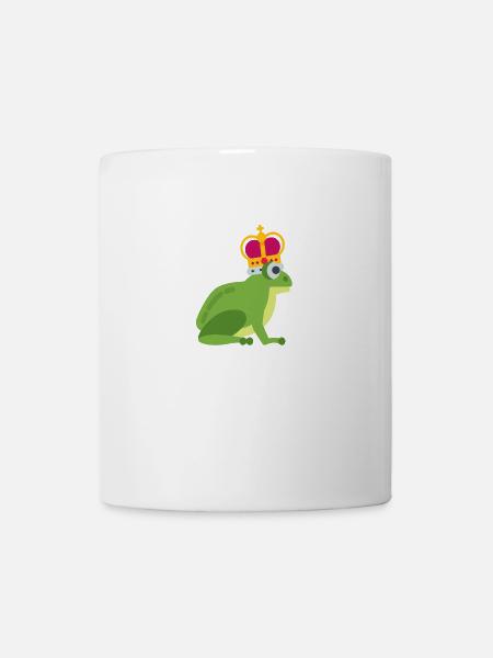 Frog King - Mug - white