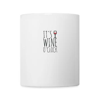 Wine o clock - Tasse - Weiß - Vorne