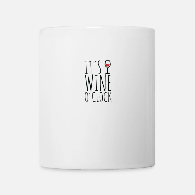 Wine o clock - Mug - white