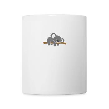 Koala just do it later print design - Mug - white - Front