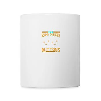Sound engineer mixing console sound engineering sound engineer - Mug - white - Front