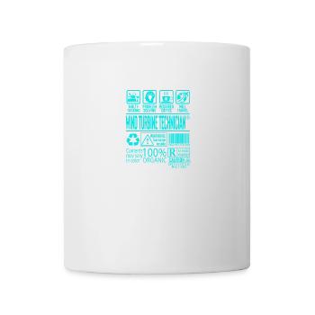 Cadeau de technicien d'éolienne - Mug blanc - blanc - Devant