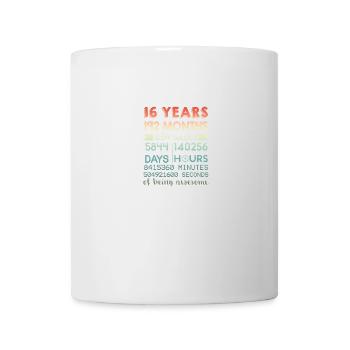 16e anniversaire-16 ans d'être génial - Mug blanc - blanc - Devant