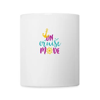 Mode croisière Grand Tshirt de vacances - Mug blanc - blanc - Devant