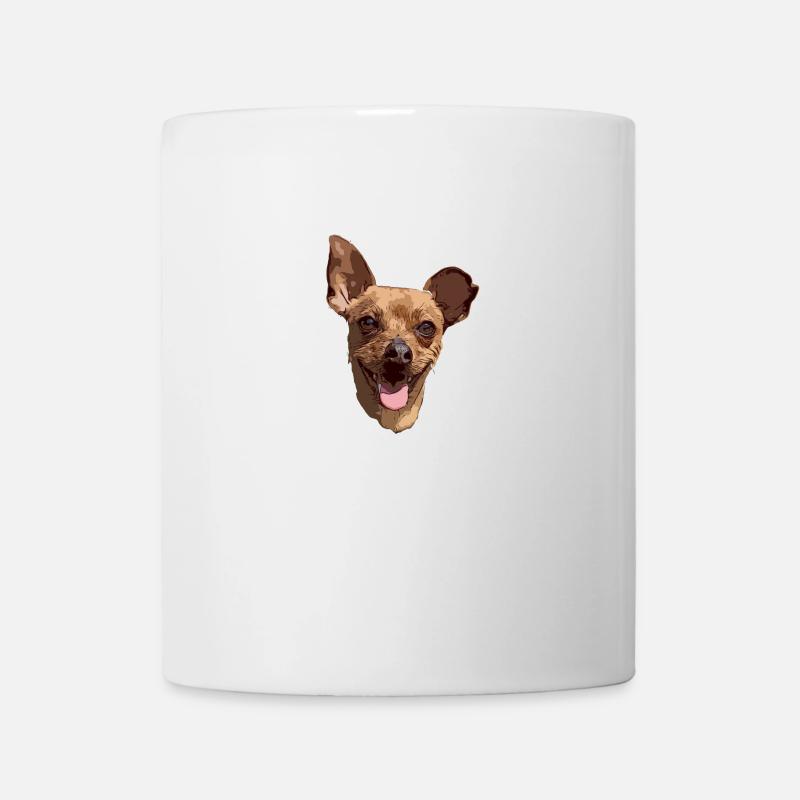 Pinscher Love - Tasse - Weiß