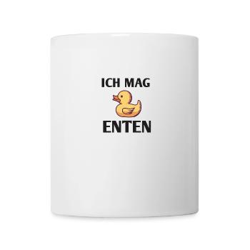 GUMMIENTE ICh mag enten - Tasse - Weiß - Vorne