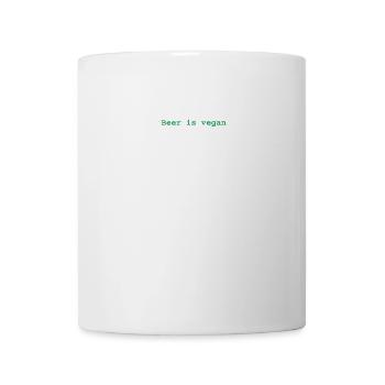 Beer is vegan - Mug - white - Front