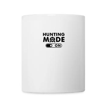 Jagd Modus Jagen Jäger Spruch - Tasse - Weiß - Vorne