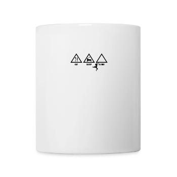 Escalade Escalade Alpinisme Montagnes Randonnée - Mug blanc - blanc - Devant