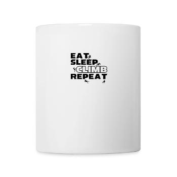 Climb Climber Climbing Design Geschenk - Tasse - Weiß - Vorne