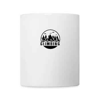 Escalade escalade sports de montagne randonnée en plein air - Mug blanc - blanc - Devant