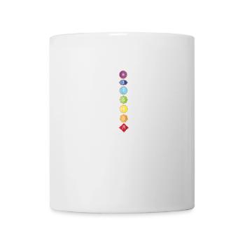 Chakra Meditation Balance Spiritualität - Tasse - Weiß - Vorne