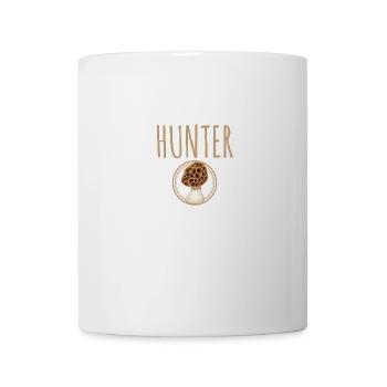 Chasseur de champignons aux morilles - Mug blanc - blanc - Devant