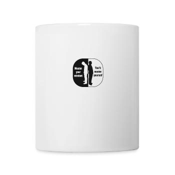 Beherrsche deine Denkweise - Tasse - Weiß - Vorne