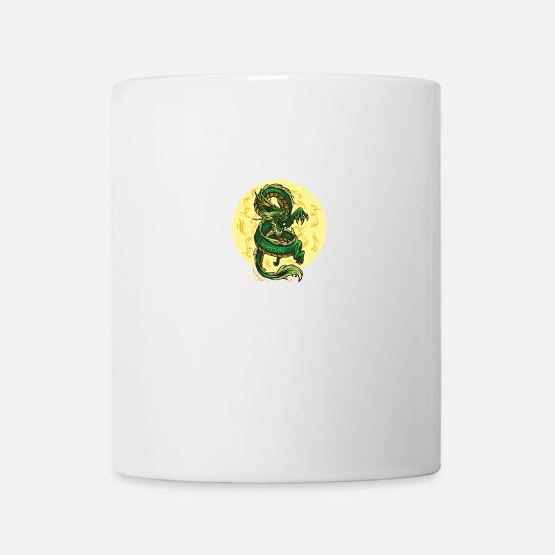 Drachen - Tasse - Weiß