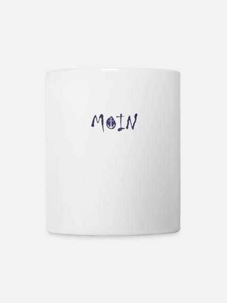 moin norden - Tasse - Weiß