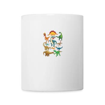 Dinosaur Types Graphics Dino T-Rex Boys Dinos - Mug - white - Front