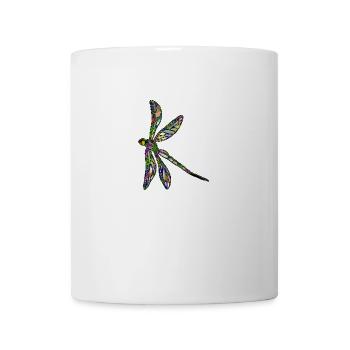 Libellule - Mug blanc - blanc - Devant