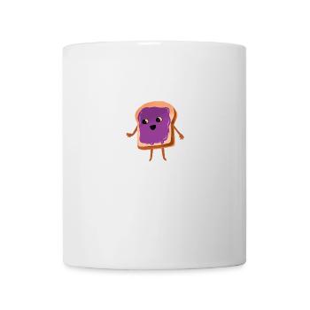 Costume d'Halloween au beurre d'arachide et à la gelée assorti - Mug blanc - blanc - Devant