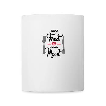 Good Food is Good Mood - Tasse - Weiß - Vorne