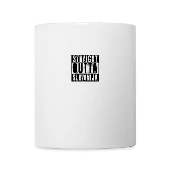 Straight Outta Slavonija | Hrvatska Kroatien Jugo - Tasse - Weiß - Vorne