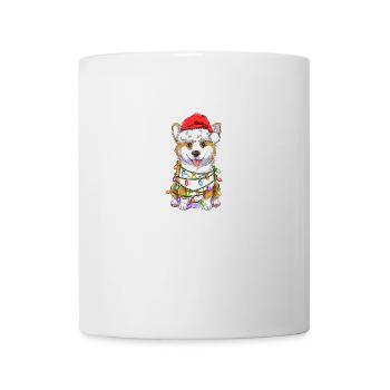 Funny Corgi Christmas Tree Christmas Gift - Mug - white - Front