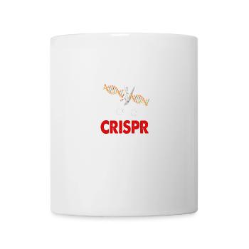 Rock Paper Crispr DNA Lebensbiologie Haupt Spaß Geschenk - Tasse - Weiß - Vorne