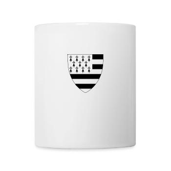 Brittany coat of arms (BZH) - Mug - white - Front