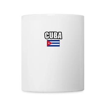 Cuba Kuba Flagge National Havanna Geschenk - Tasse - Weiß - Vorne