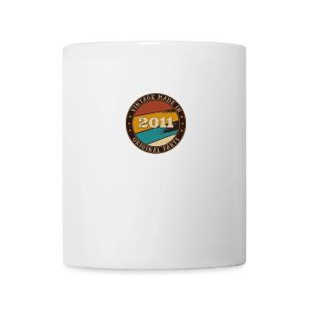 10th Birthday Vintage 10 Years Old Made In 2011 Gi - Mug - white - Front