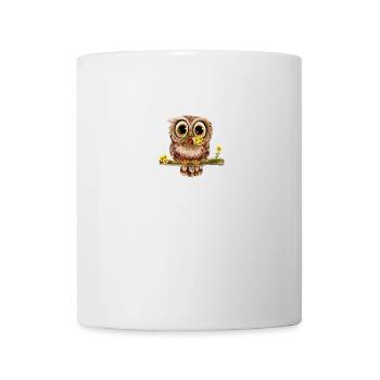 Ich Mag Halt Eulen, Okay? Lustige Eulen Sprüche Ow - Tasse - Weiß - Vorne