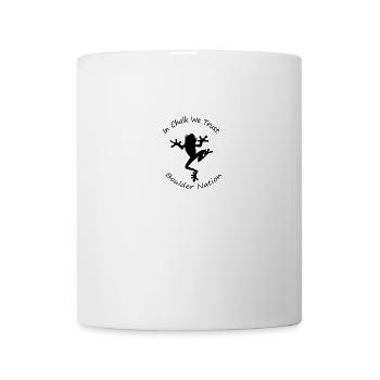 Bouldern mit Frosch und Chalk. - Tasse - Weiß - Vorne