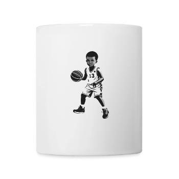 Basketball Boy - Kids Sports Design - Tasse - Weiß - Vorne