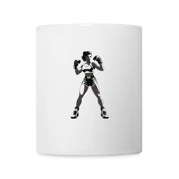 Woman Boxer - Sports Design - Mug - white - Front