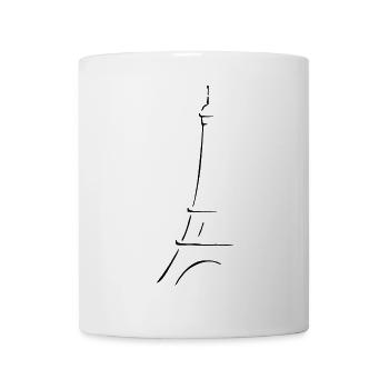 Eiffel Tower Paris - Mug - white - Front