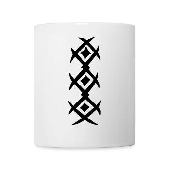Shirt tattoo - Mug - white - Front