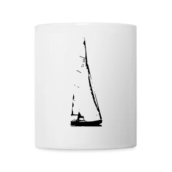 Sailing Boat - Mug blanc - blanc - Devant