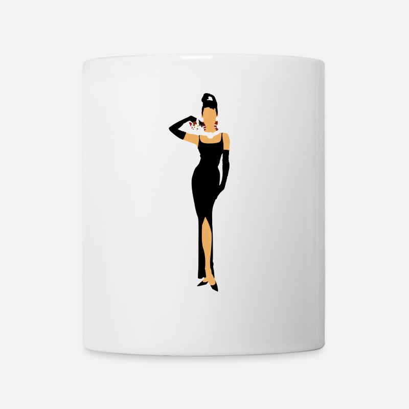 Petit-déjeuner diamant avec chat - Mug blanc - blanc