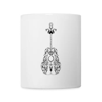 Gitarre Gitarrist Geschenkidee - Tasse - Weiß - Vorne