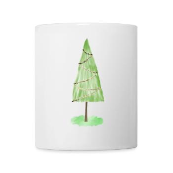 Festive Fir Ornaments Graphic - Mug - white - Front