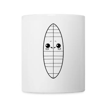 Surfboard Comic Look - Mug - white - Front