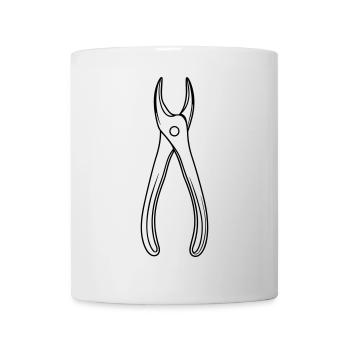 Outil Pince - Mug blanc - blanc - Devant